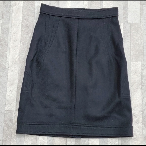 NWT BCBGMaxAzria Pocket Pencil Skirt Black - Picture 2 of 3